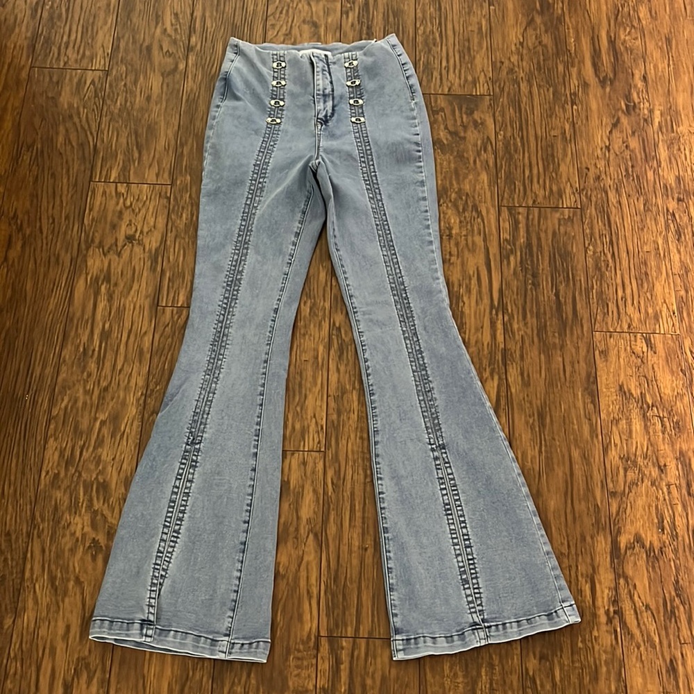SkinnyGirl Maty High Rise Flare Jeans